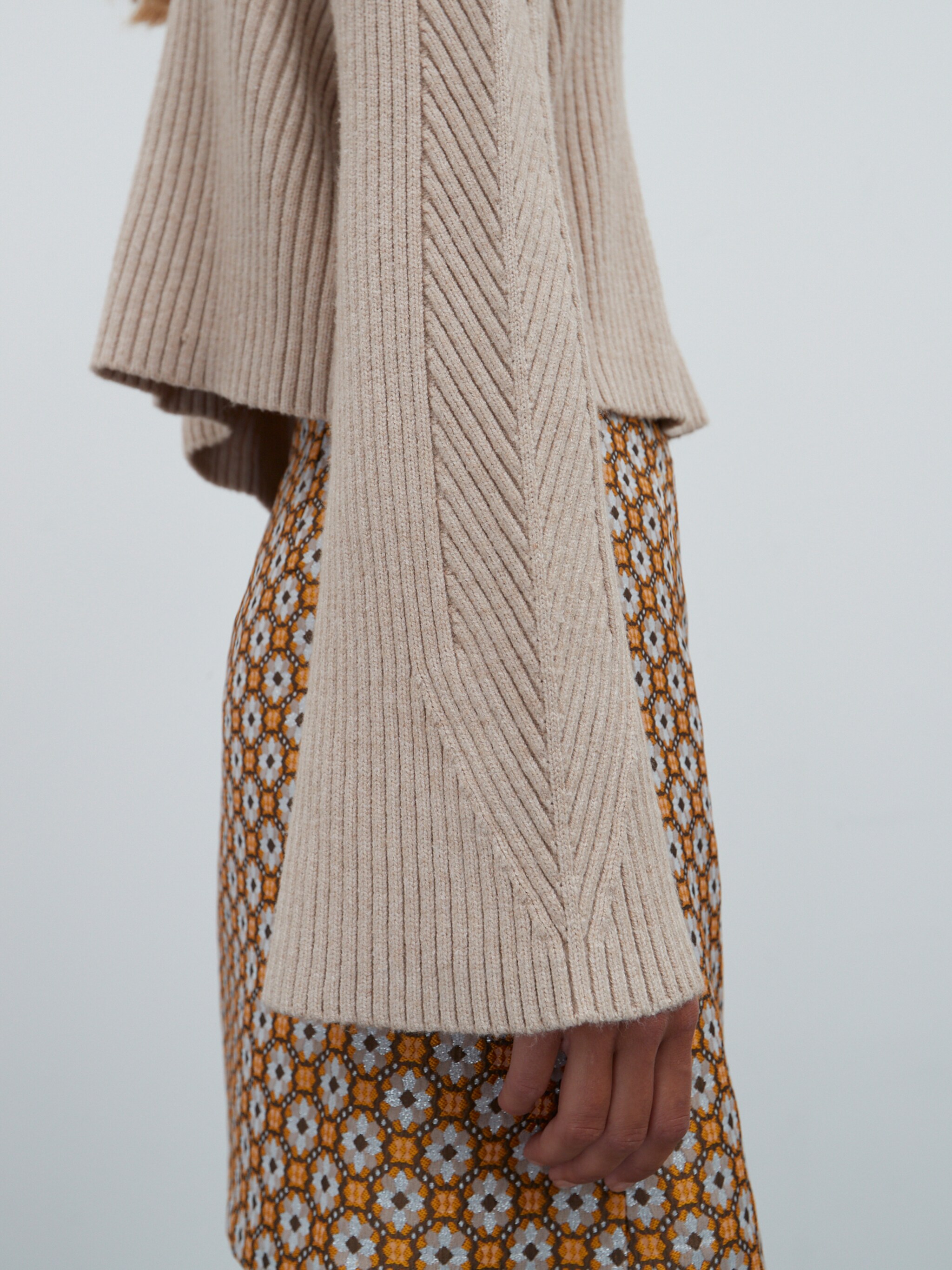 EDITED Produits Pull-over 'Emilie' beige chiné