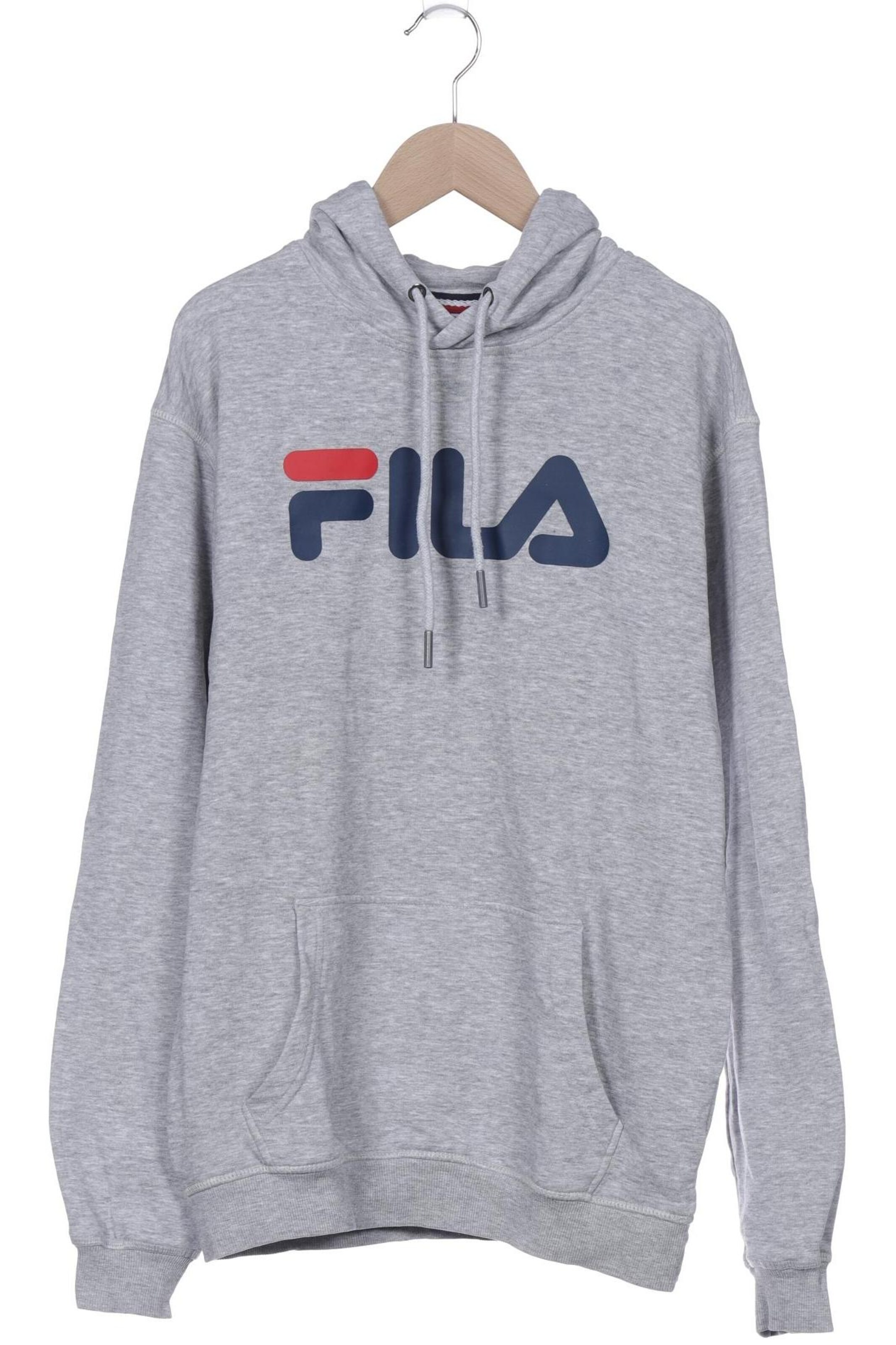 FILA Sweatshirt & Zip-Up Hoodie in XS in Grey: front