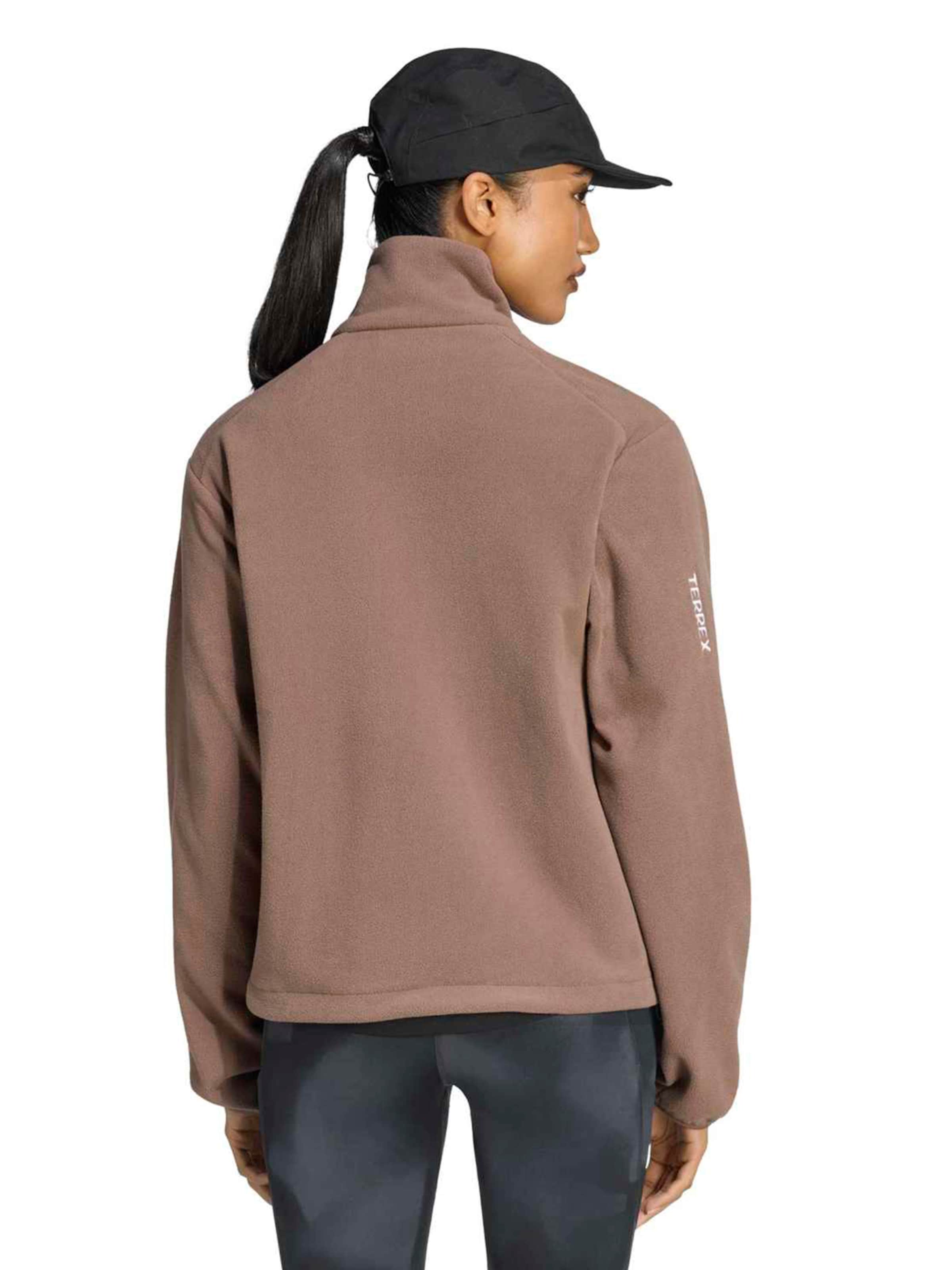 ADIDAS TERREX Bluza polarowa funkcyjna w kolorze brązowy