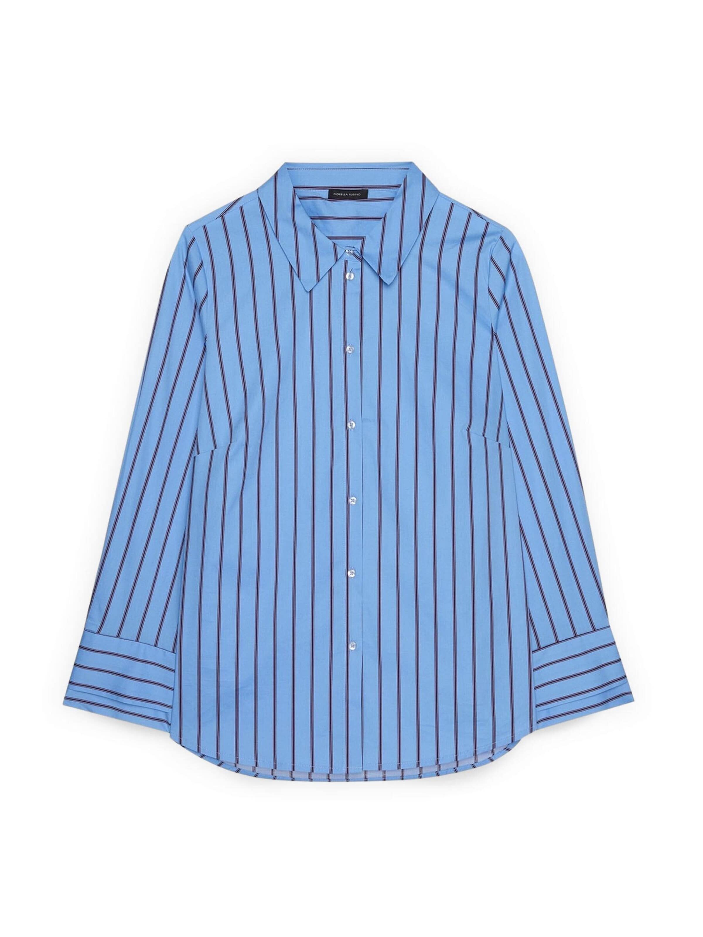 Fiorella Rubino Blouse in Blauw: voorkant