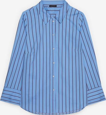 Fiorella Rubino - Blusa en azul: frente