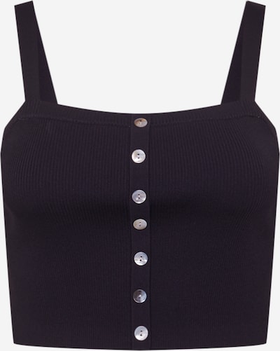 ABOUT YOU Curvy Knitted Top 'Luana' in Black, Item view