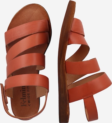 FELMINI Sandals 'Carolina' in Brown