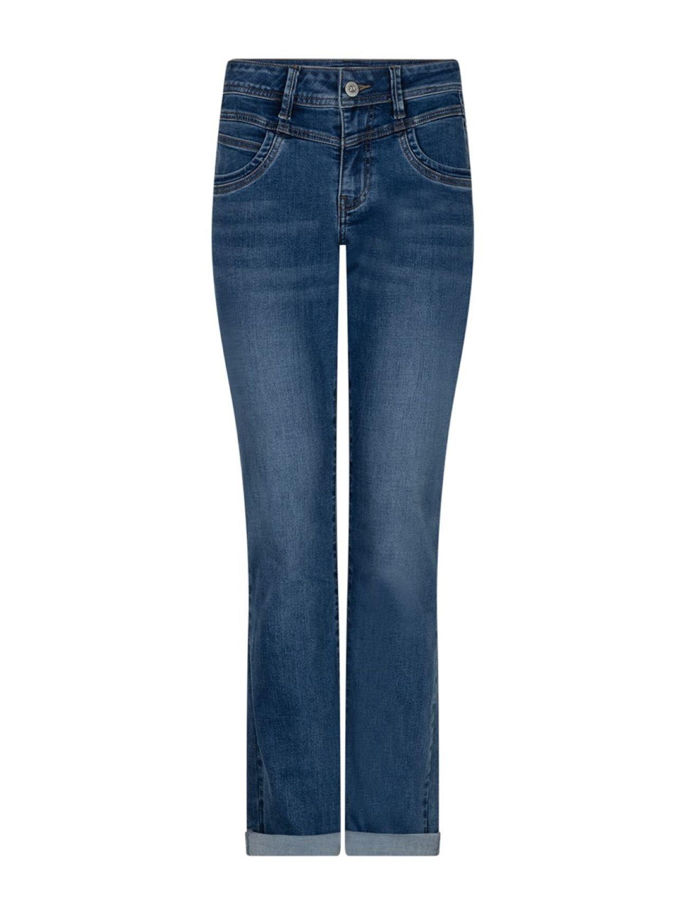 Red Button Regular Jeans 'RB relax denim dark stone L31' in Blauw: voorkant
