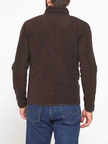 Carrera Jeans Fleece Jacket in Brown