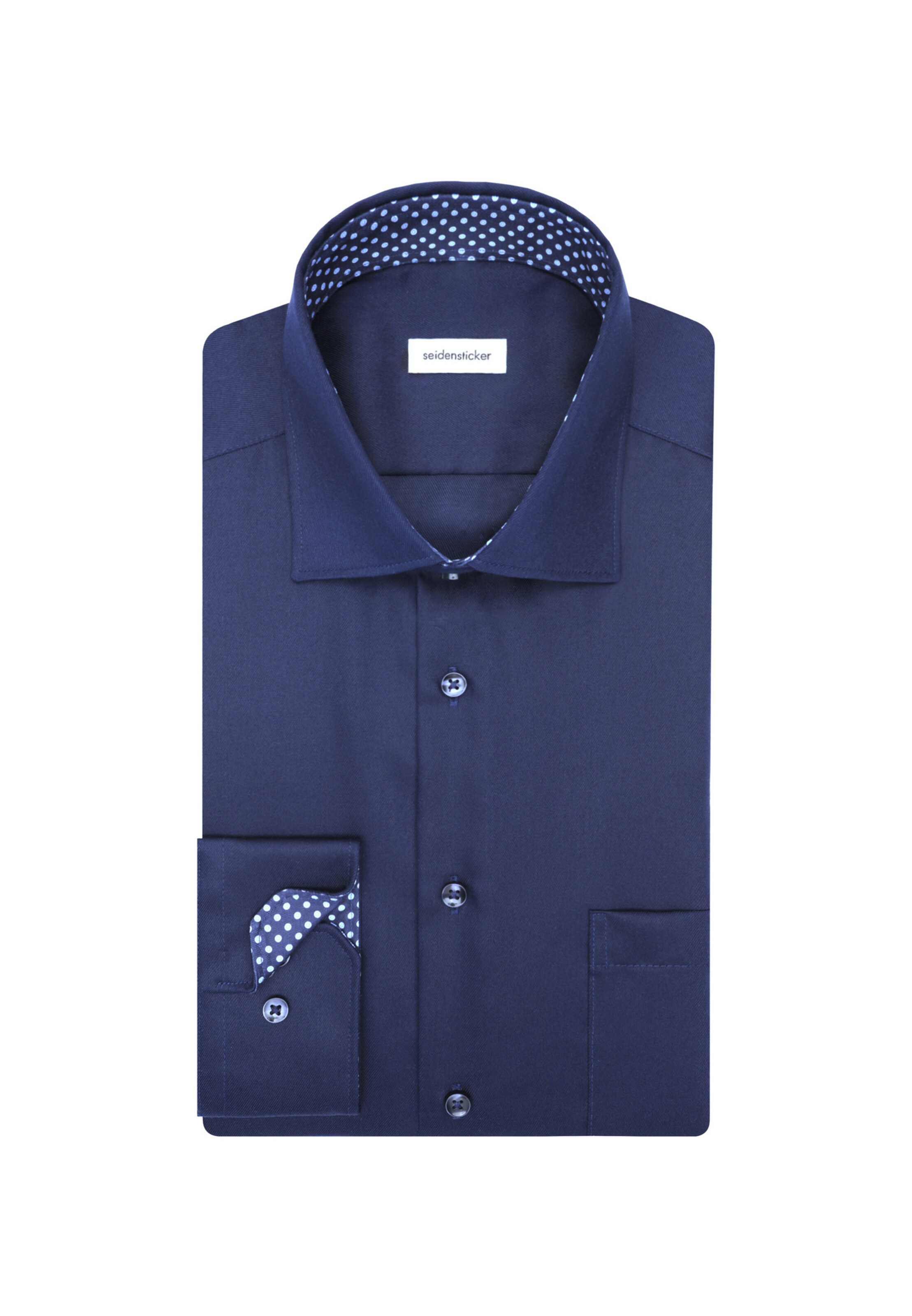 SEIDENSTICKER Regular fit Business shirt in Blue