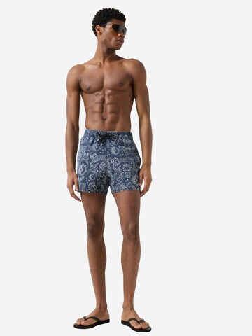 Bogner Fire + Ice Board Shorts 'Nelson' in Blue: front