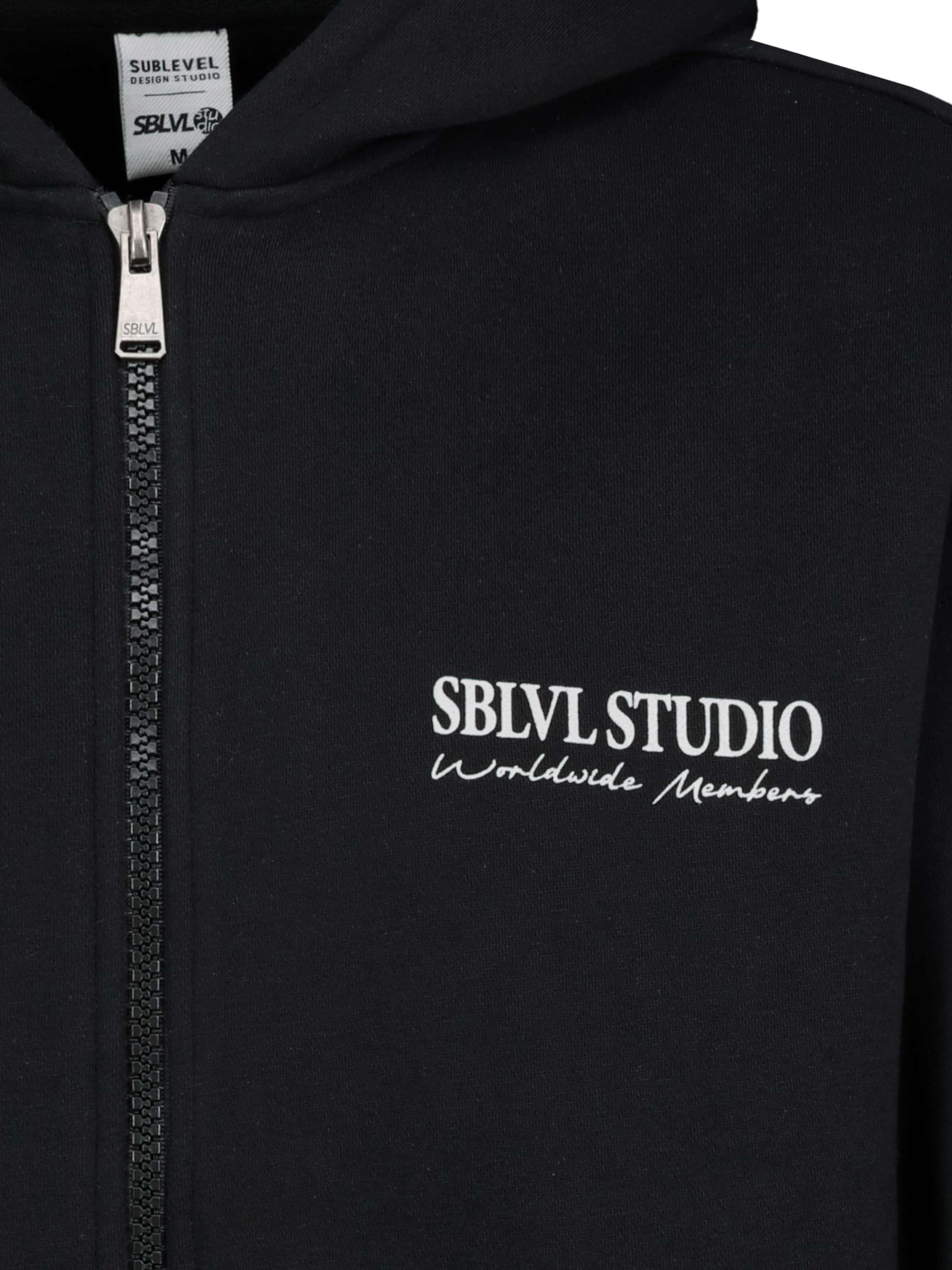 Sublevel Sweat jacket in Black