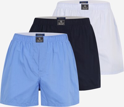 Polo Ralph Lauren Boxers en bleu marine / azur / blanc, Vue avec produit