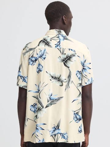 Fit confort Chemise ' BHAmelo Floral ' BLEND en beige