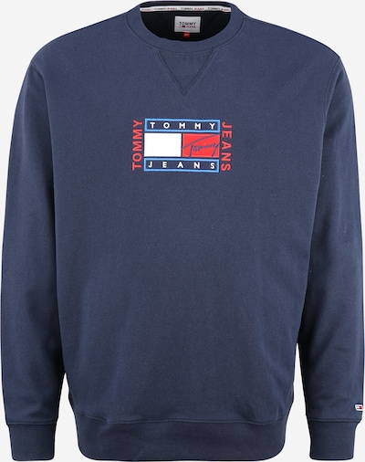 tengerészkék / világoskék / tűzpiros / fehér Tommy Jeans Plus Tréning póló, Termék nézet