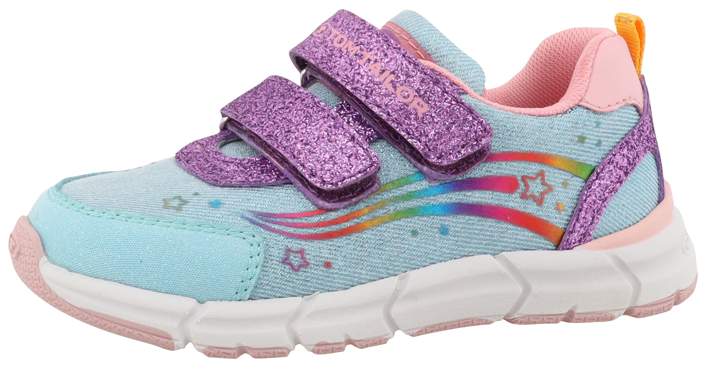 TOM TAILOR Sneakers in Blue: front