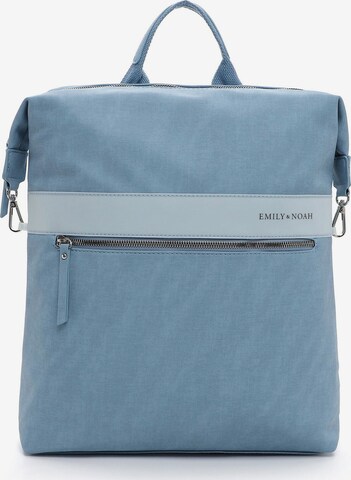 Emily & Noah Backpack ' E&N Bonnie ' in Blue: front