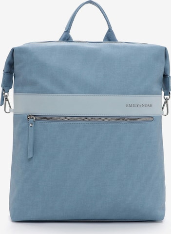 Emily & Noah Rucksack ' E&N Bonnie ' in Blau: predná strana