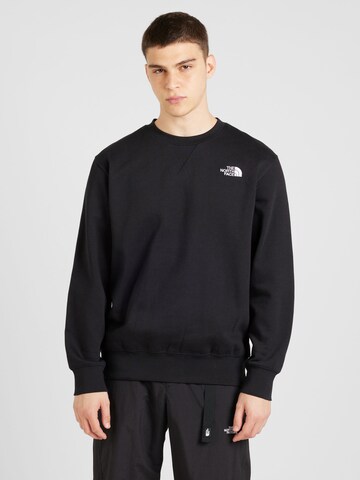 Sweat-shirt 'Essential' THE NORTH FACE en noir : devant