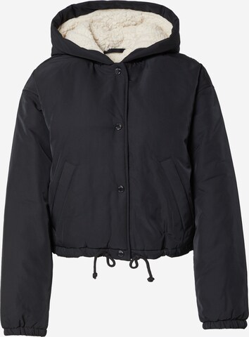 Veste mi-saison HOLLISTER en noir : devant