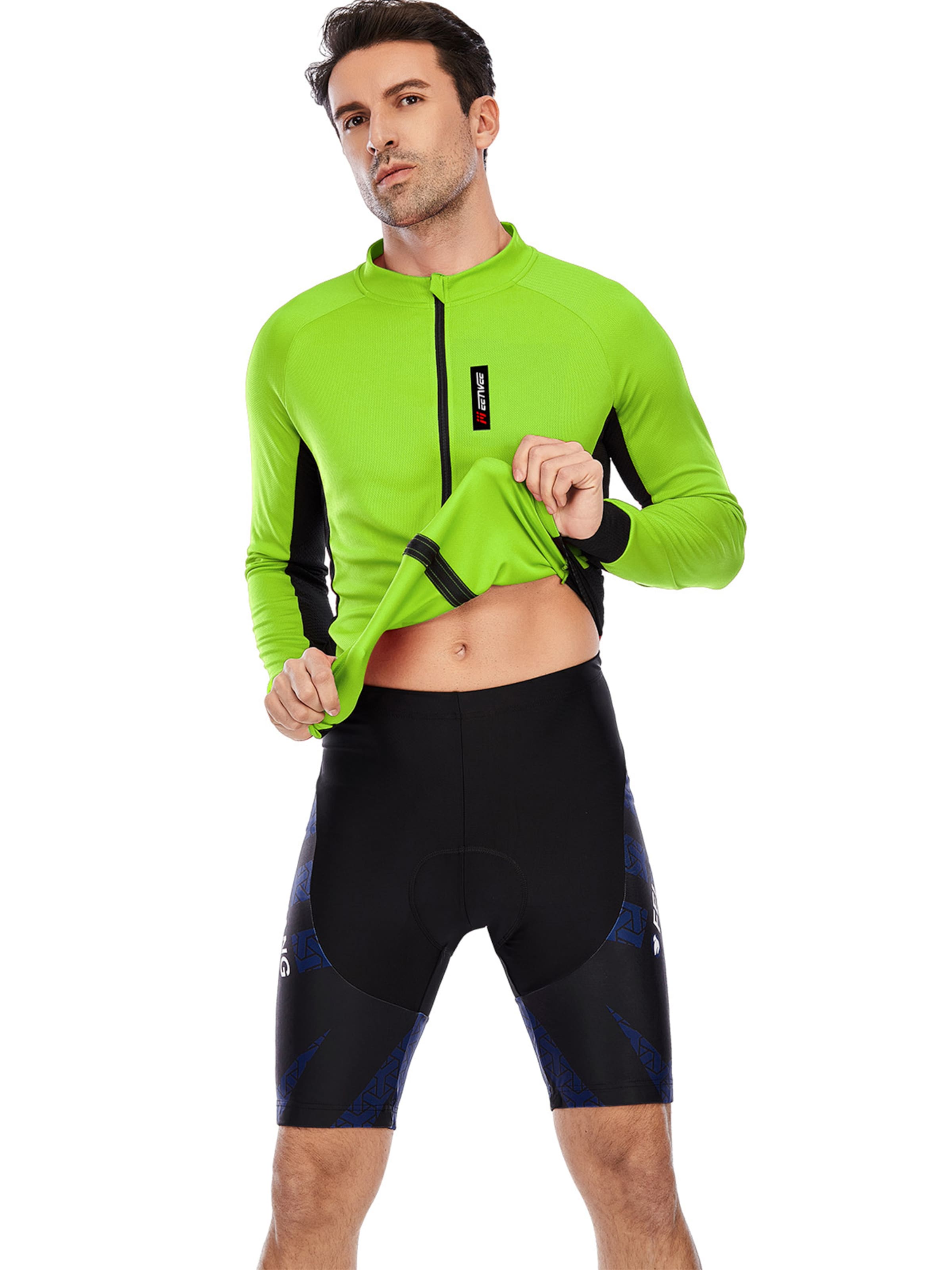 MEETWEE Performance Shirt in Green: front