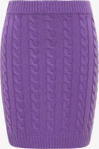 MYMO Skirt in Purple: front