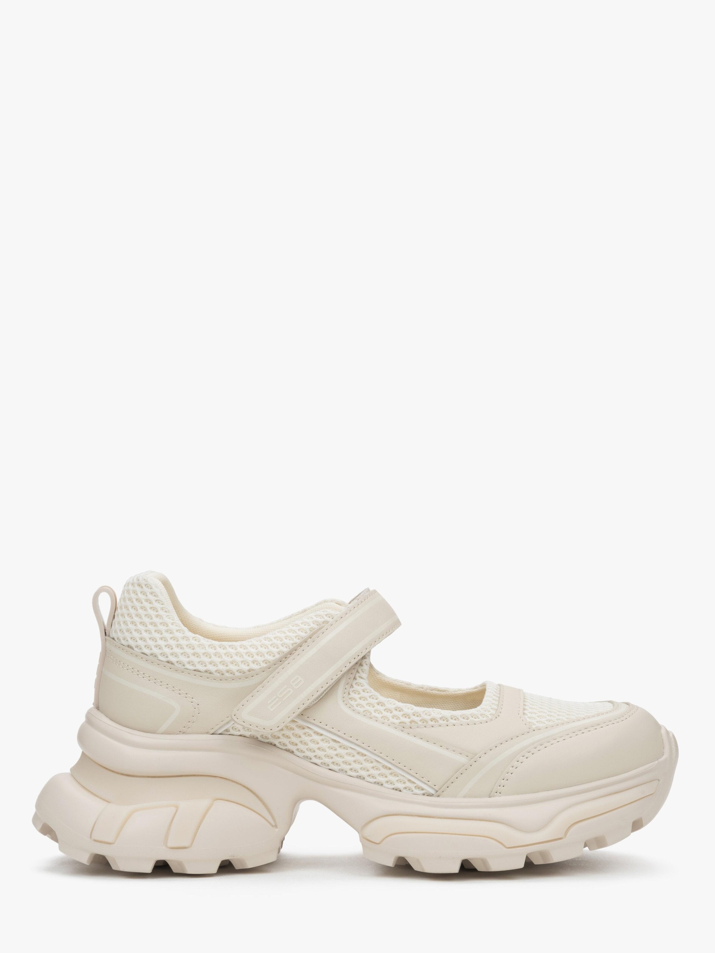 ES8 Sandale '23375-6'‌‌ in Beige: Vorderseite