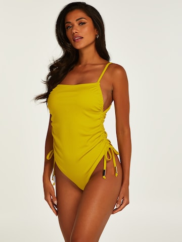 Hunkemöller Swimsuit 'Bahamas' in Yellow: front