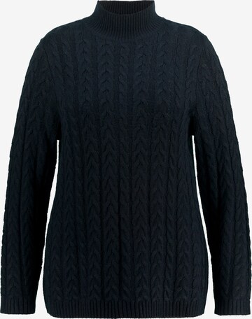 Ulla Popken Sweater in Blue: front