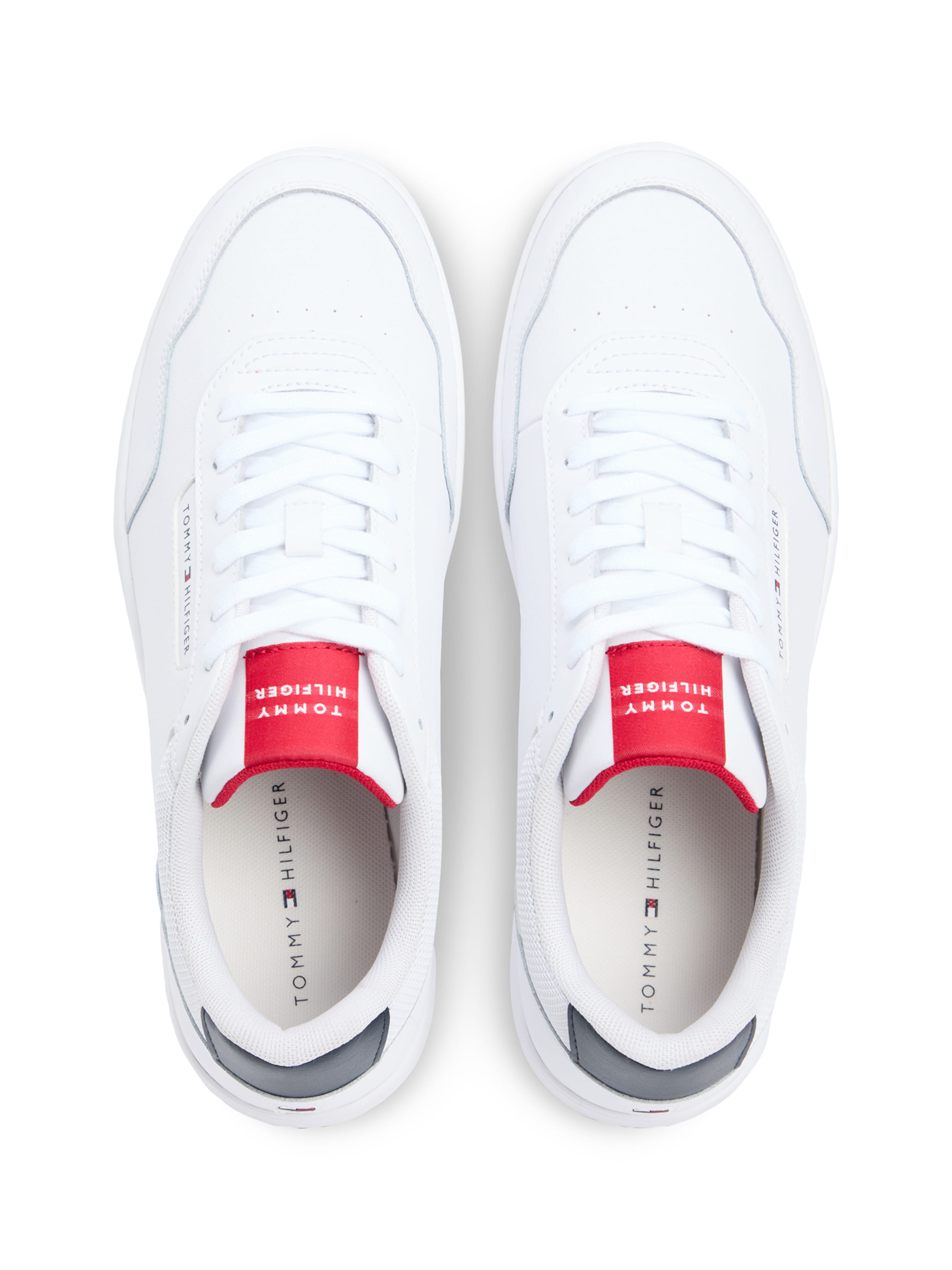 TOMMY HILFIGER Sneakers laag 'Basket Core Lite' in Wit
