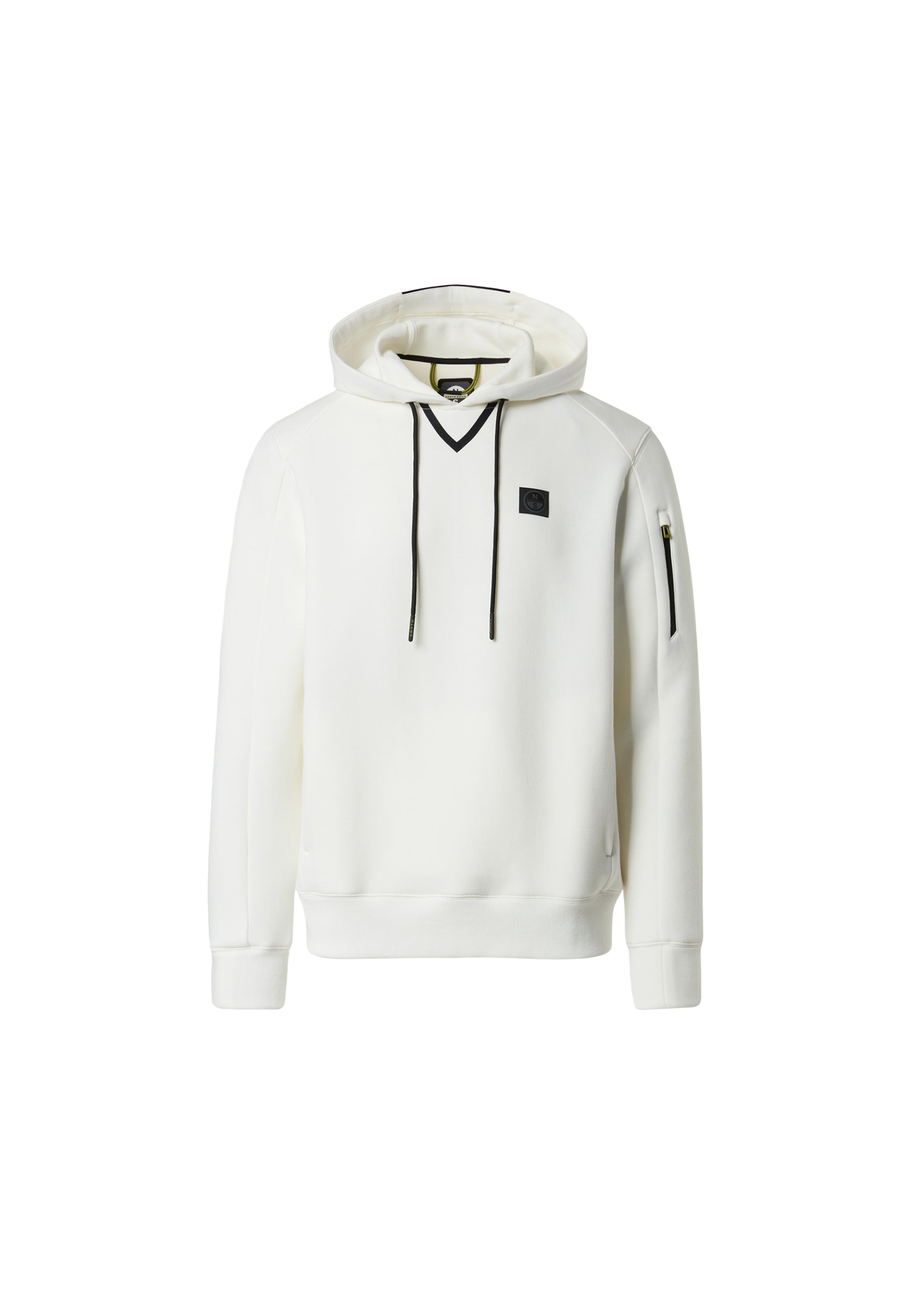 Sweat-shirt North Sails en blanc : devant