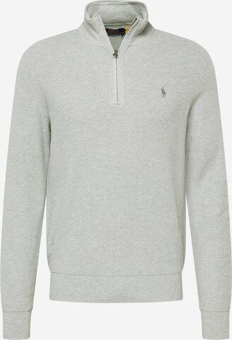 Pull-over Polo Ralph Lauren en gris : devant