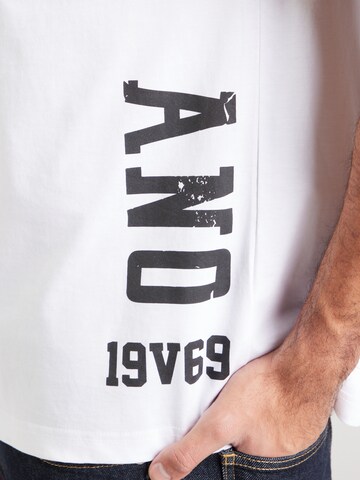 19V69 ITALIA Shirt 'Tamaro' in Wit