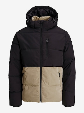 JACK & JONES Talvitakki 'EOWEN' värissä beige: etupuoli