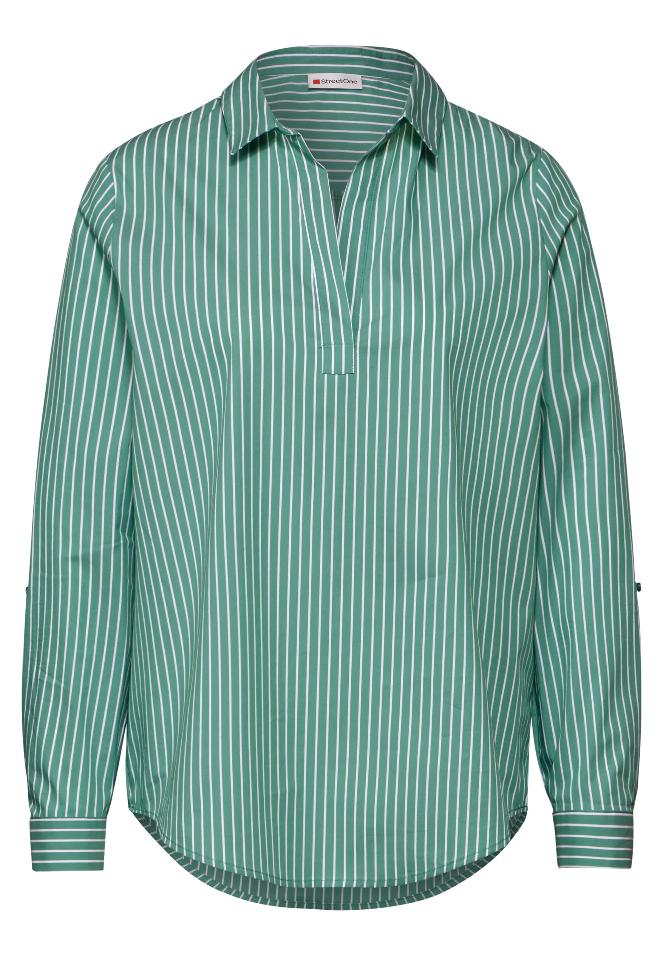 STREET ONE Bluse in Grün: Vorderseite