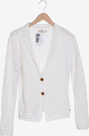 Cream Sweater & Cardigan in M in White: front