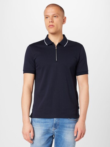 BOSS Black Koszulka 'Polston' w kolorze niebieski: przód
