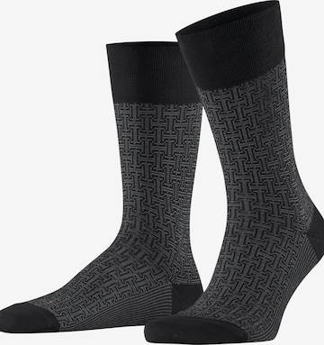 FALKE Socks 'Sensitive London Special Edition' in Black: front