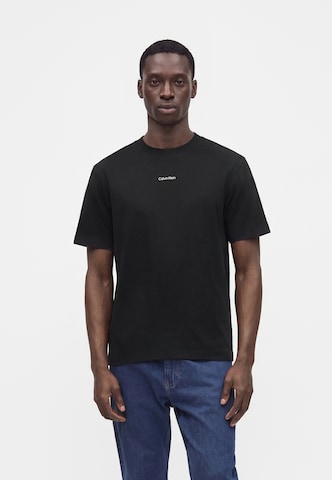 Calvin Klein Jeans Majica 'EASY' | črna barva