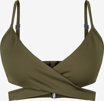 Boochen Triangle Bikini Top 'Arpoador' in Green