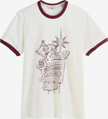 T-Shirt 'Ringer' Next en blanc : devant