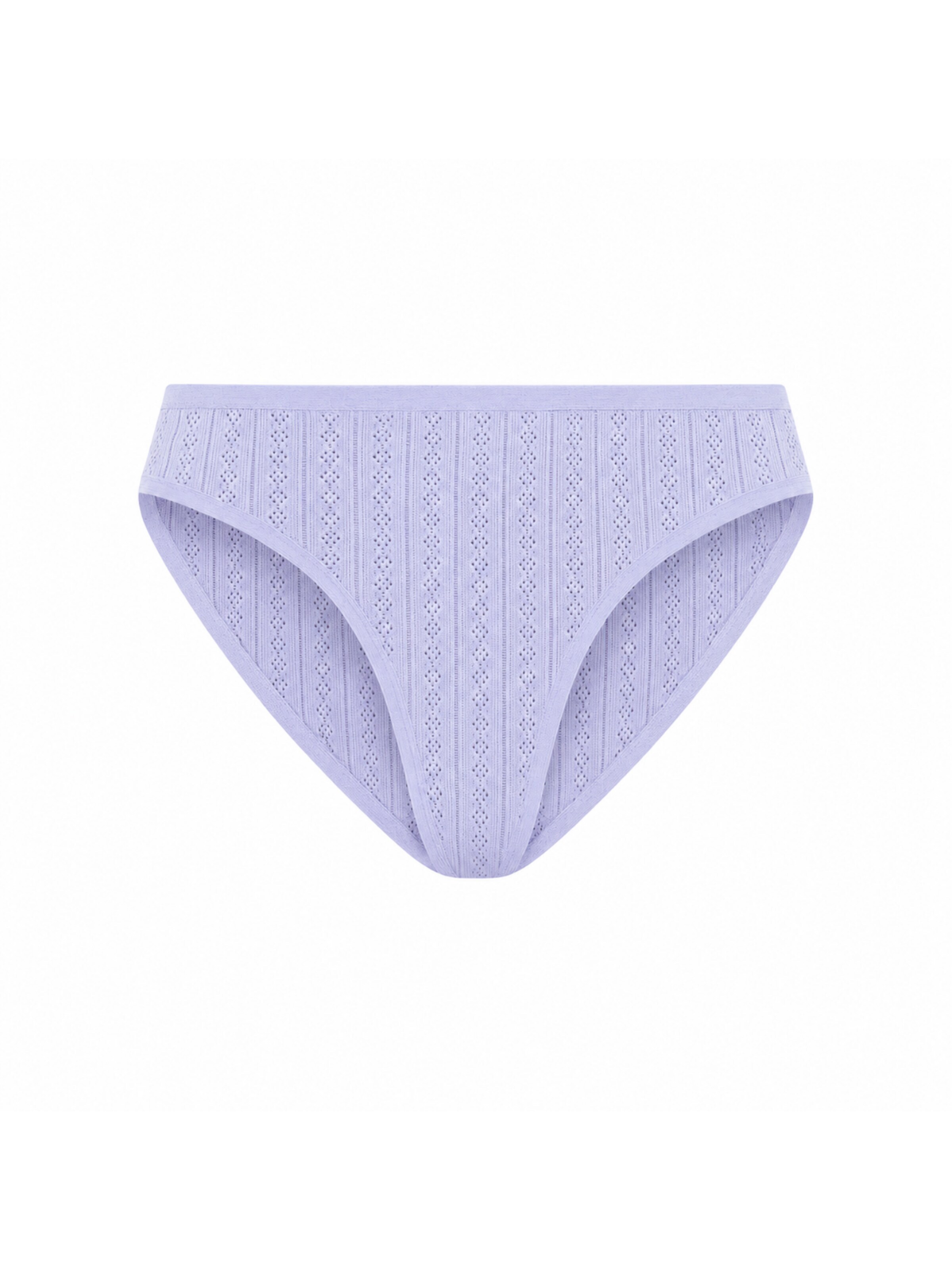 Albero Natur Panty 'Bio-Baumwoll Jacquard Slip' in Purple: front