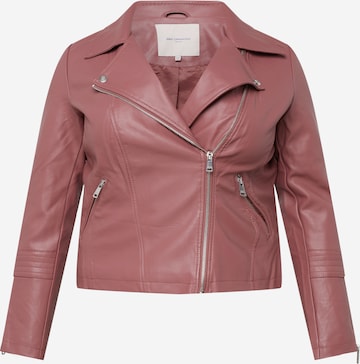 ONLY Carmakoma Between-Season Jacket 'EMMY' in Brown: front