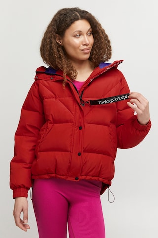 The Jogg Concept Between-Season Jacket in Red: front