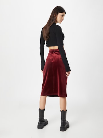 Traffic People Skirt in Red