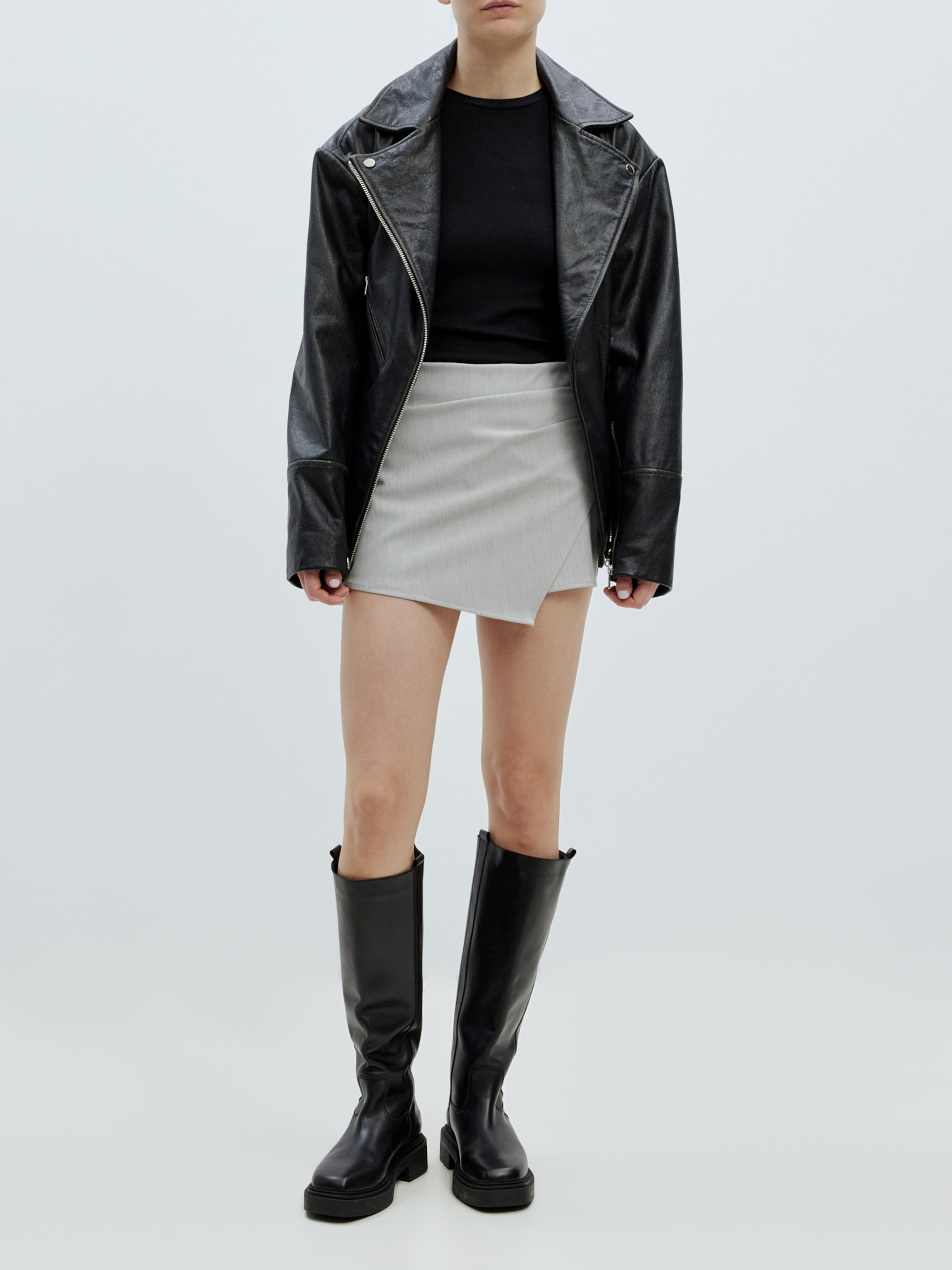 EDITED Produkte Skort 'Hilde' grau