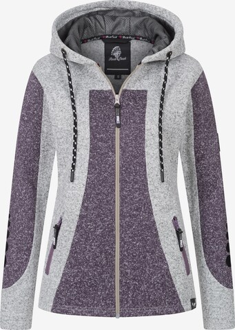 Rock Creek Fleece Jacket in Purple: front