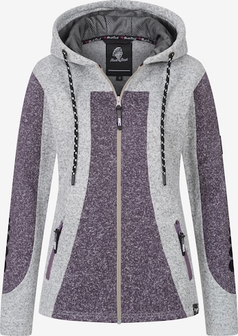 Rock Creek Fleecejacke in Lila: predná strana