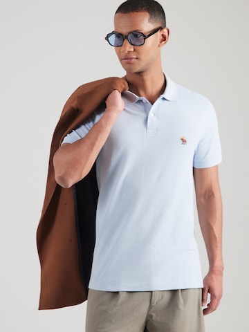 Abercrombie & Fitch Poloshirt in Blau: Vorderseite
