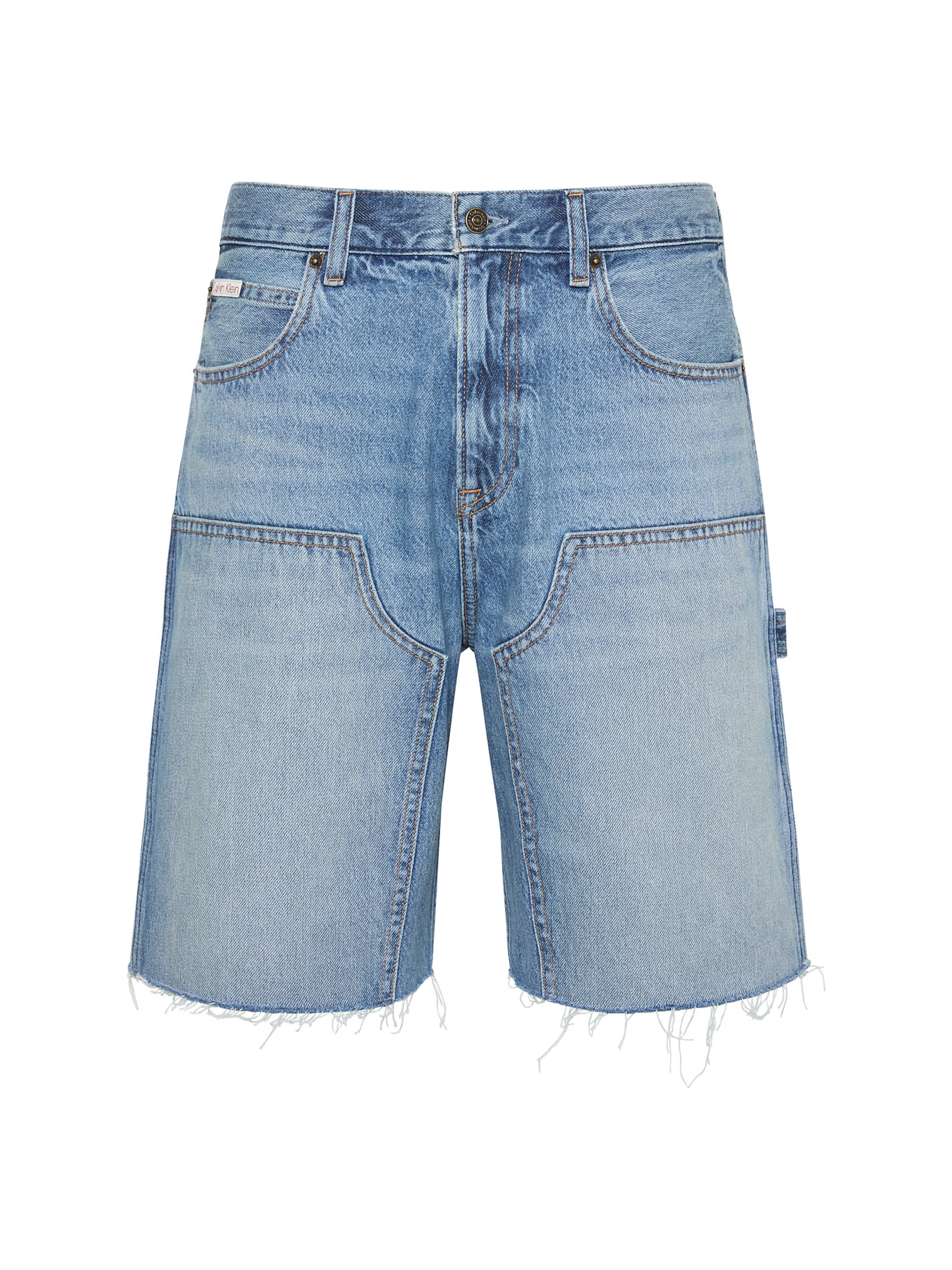 Calvin Klein Jeans Regular Jeans in Blauw: voorkant
