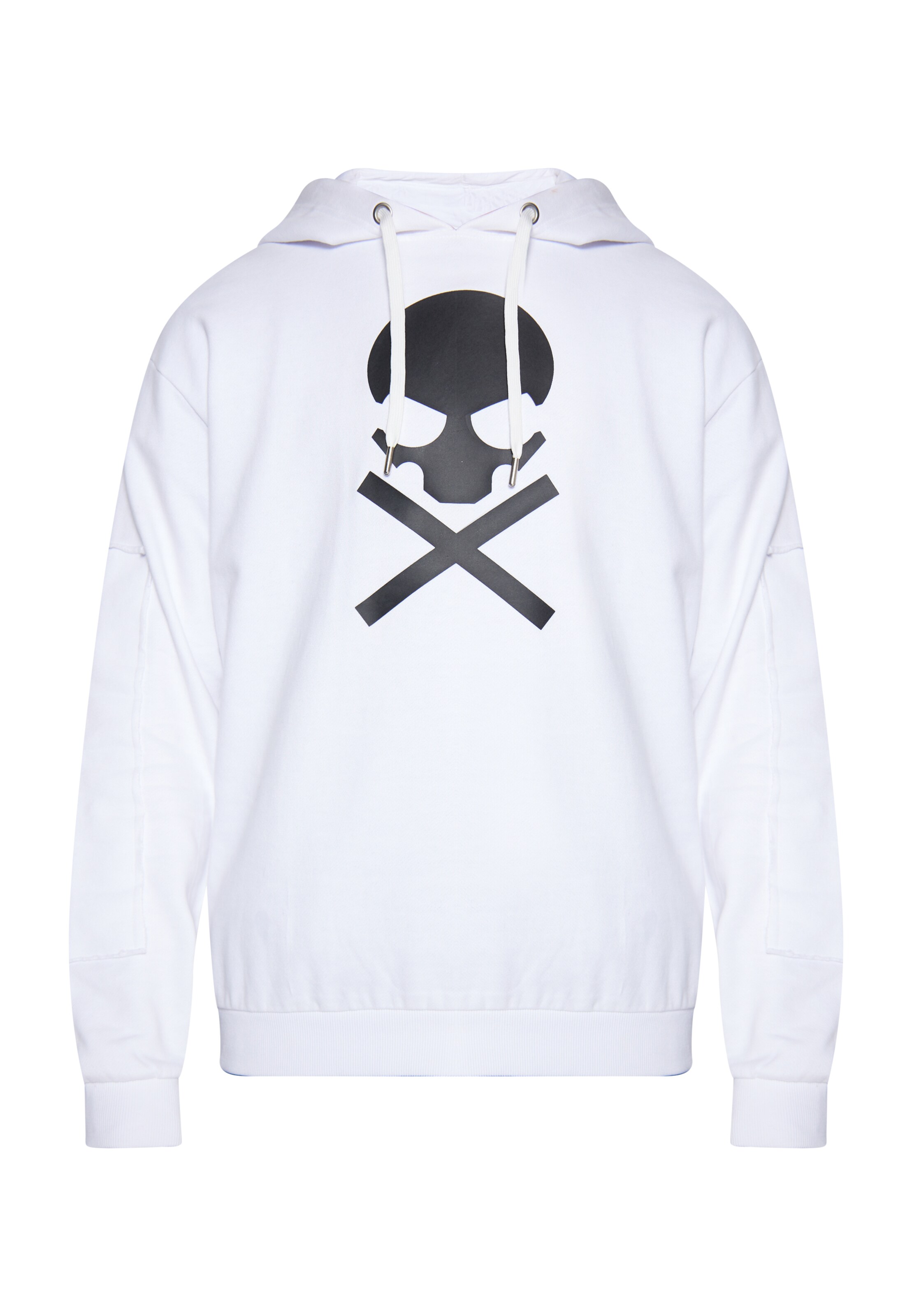 TUFFSKULL - Sweatshirt em branco: frente