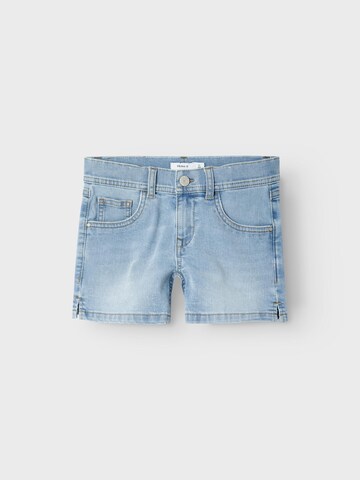 NAME IT Regular Shorts 'Salli' in Blau: Vorderseite