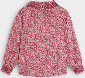 Scalpers Blouse 'Smock Flower' in Pink