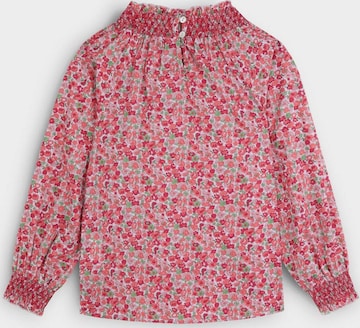 Scalpers Bluza 'Smock Flower' | roza barva